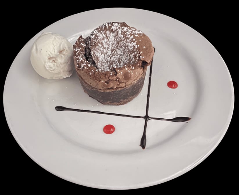 Molten Lava Cake.
