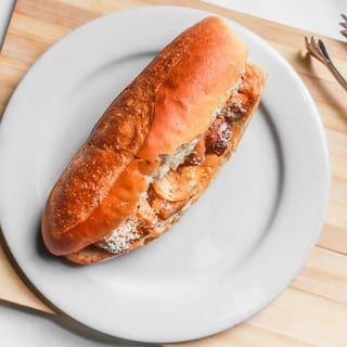 Parmesan Pork Sandwich